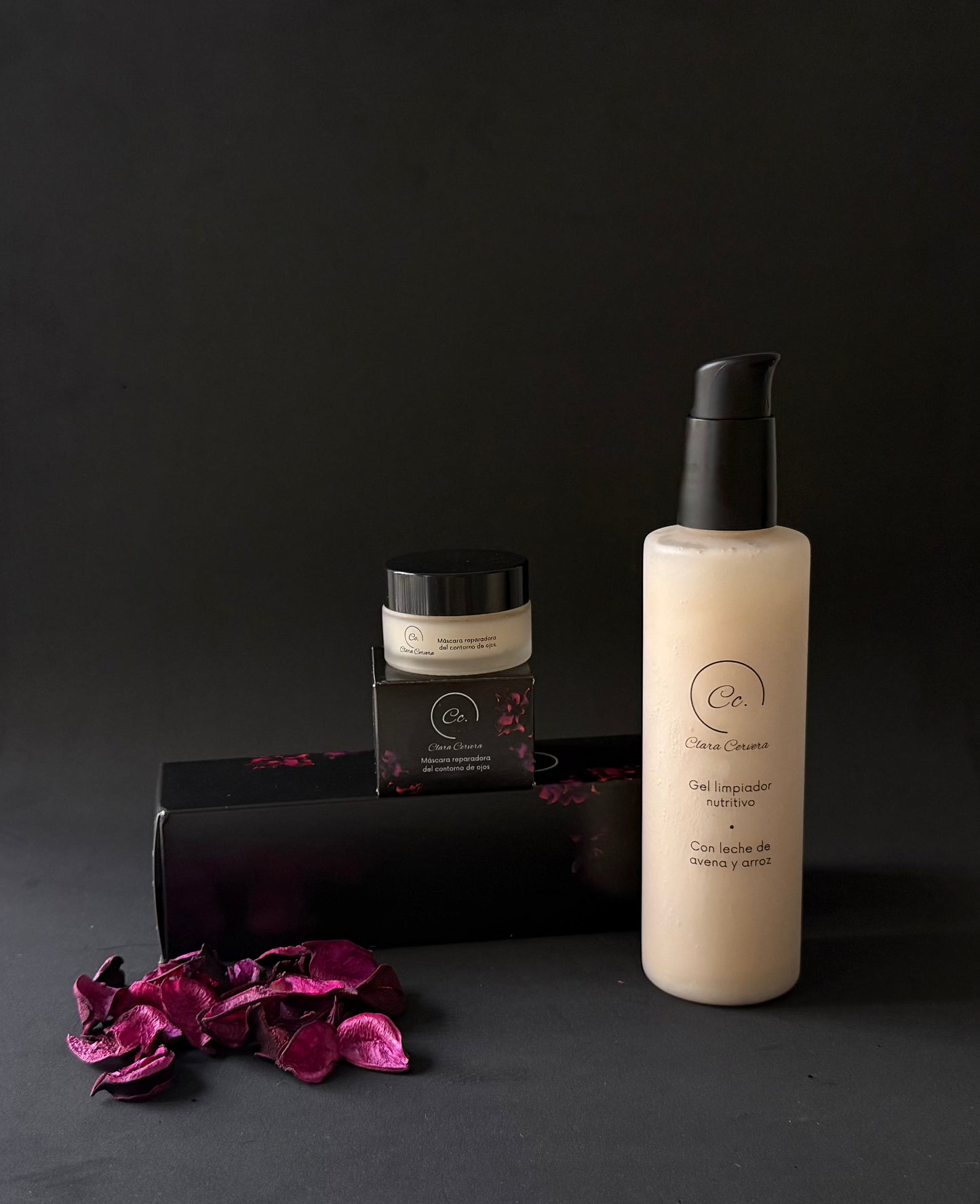 Pack Gel Limpiador Nutritivo y Máscara Reparadora del Contorno de Ojos