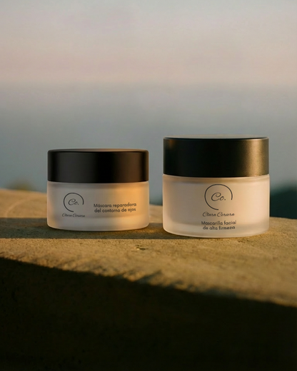 Pack Mascarilla Facial Alta Firmeza y Máscara Reparadora del Contorno de Ojos