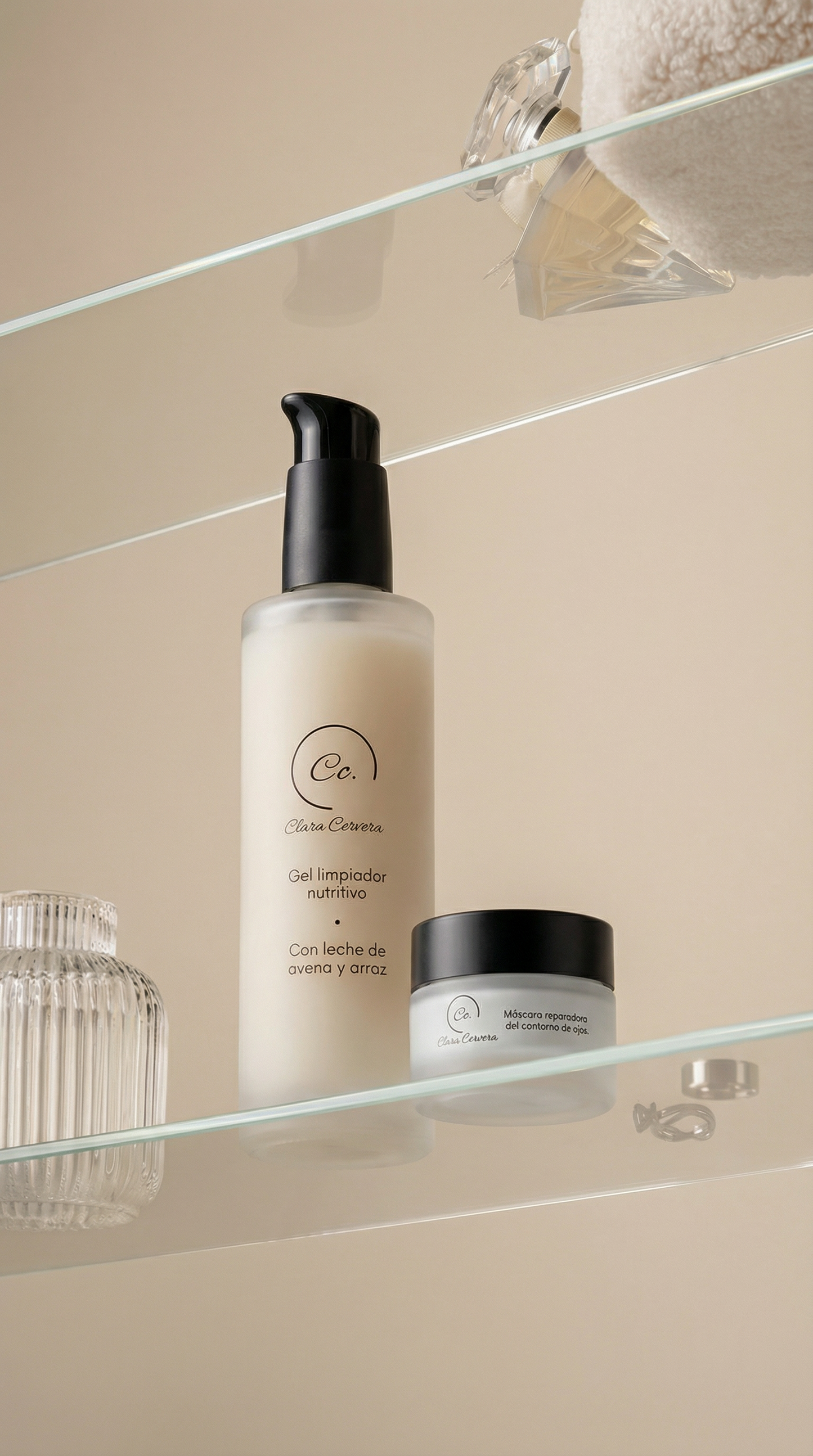 Pack Gel Limpiador Nutritivo y Máscara Reparadora del Contorno de Ojos